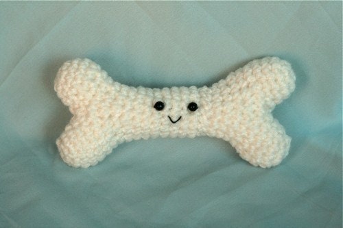 Crochet Dog Bone