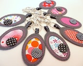 fabric PEBBLE  key ring