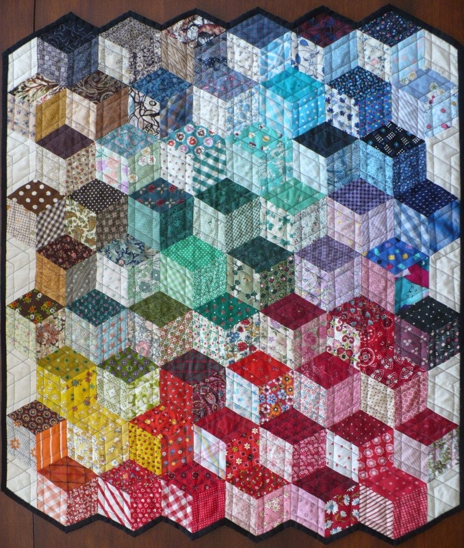 Tumbling Rainbows   quilt