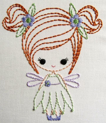 Fairy, Genie, and  Big Bow Dress up Cutesie Girls Digital Embroidery Patterns