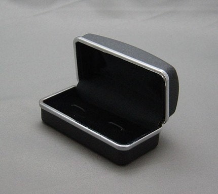 Sterling Silver Guitar pick Cufflinks