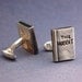 Sterling Silver The Hobbit Book cufflinks