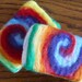Tie Dye Felted Soap Olive Oil Soap Needle felted