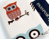 Passport Cover - Hooty Owl