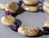 Jasper and Flourite Necklace