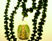 Verdant Frida Aventurine Necklace and Earring Set