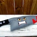 Maxwell the Angry Knife - Fleece Plush Toy or Pillow - Machine Embroidered