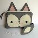 Foxy Little Pouch in Gray