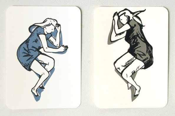 Paper Bed No.3 - set of 12 silkscreen prints
