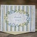 set of five letterpress Thank You cards
