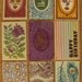 set of nine hand-printed cards, Alicia assortment