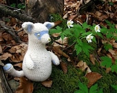 SALE - White Woodland Creature Amigurumi by Melissa Sue Stanley