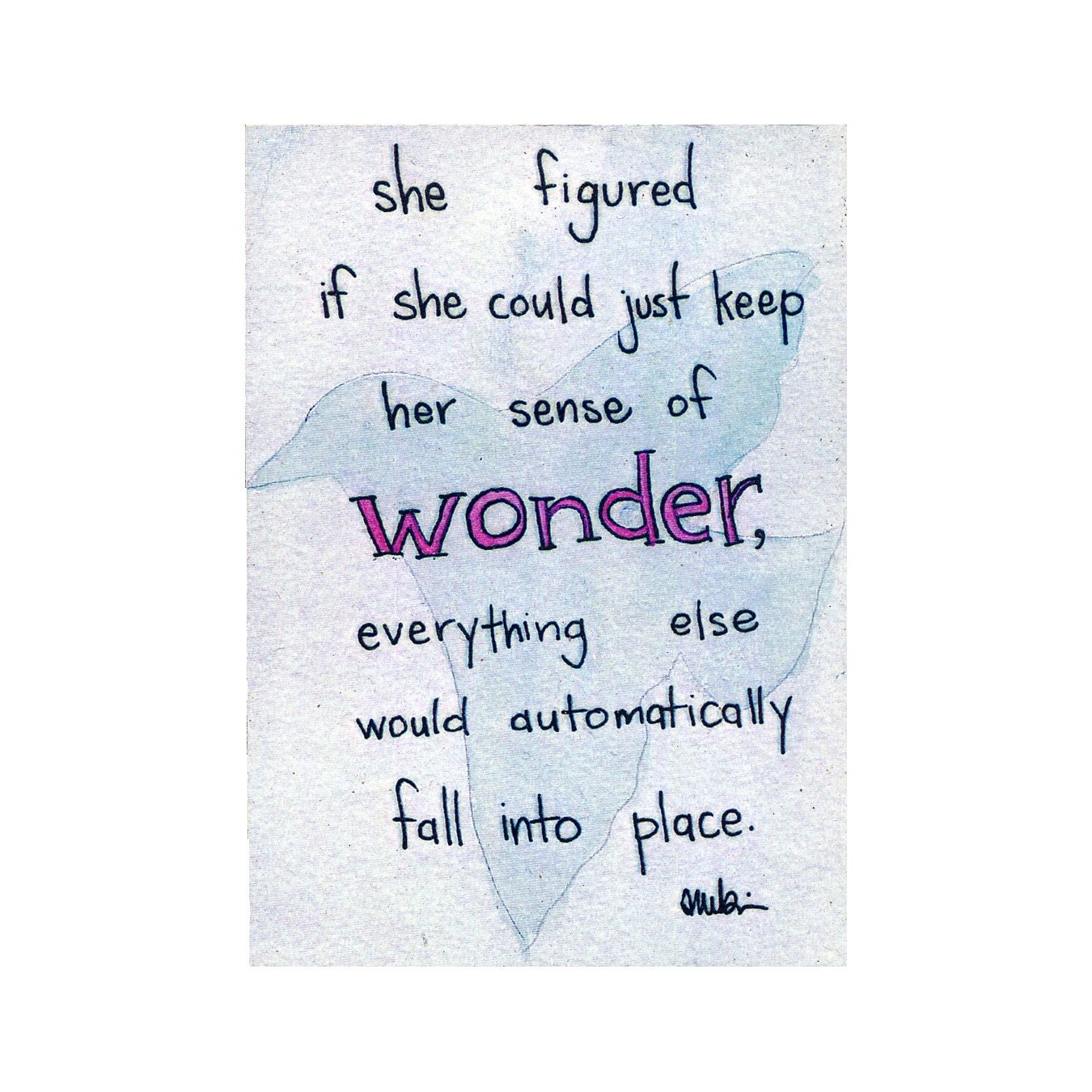 wonder card