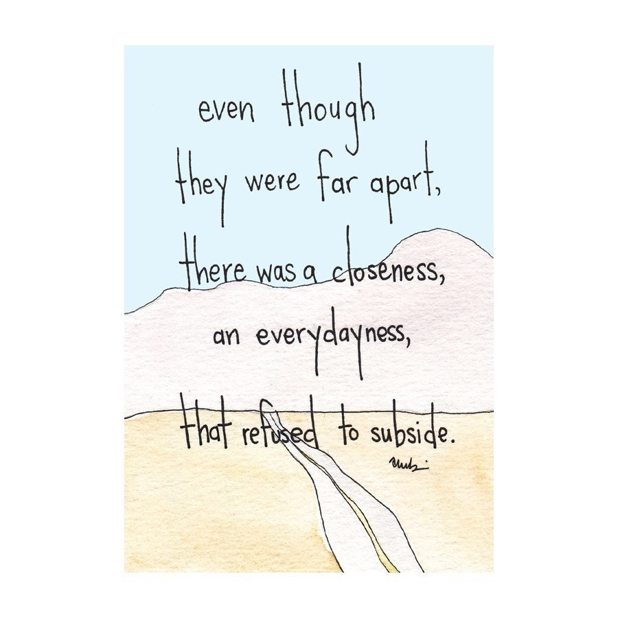 far apart card
