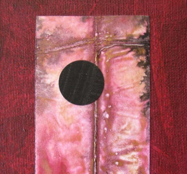 Eclipse Journal Refillable Red Copper 7x5 Handmade Original