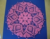 Beautiful Heart Doily in Pink - Or Choose a Color
