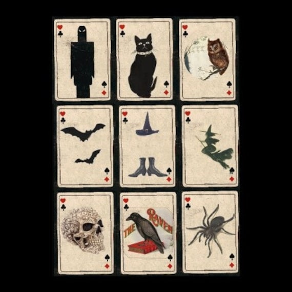 Halloween Playing Cards