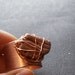 Copper Nugget Ring (Adjustable)