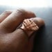 Copper Nugget Ring (Adjustable)