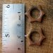 Toasted Chestnut Star Links - 2 Ceramic Links