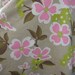 The BELLA Vintage Inspired Pink Dogwood Bloom Full Apron