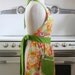 Retro Apron Floral Bouquet on Yellow - CHLOE