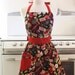 Retro Apron Louisiana Spicy Gumbo Vintage Inspired Full Apron - CHLOE