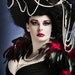 Steampunk Feather Shrug Gothic Hollywood Glamour SAVAGE ROSE Victorian English Eccentric Couture Fashion by Lovechild Boudoir.