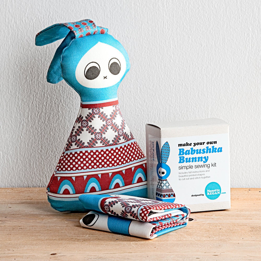 Babushka Bunny Sewing Kit
