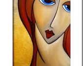Only One Love - Modern Original Contemporary Abstract POP Fine Art Giclee Print by Fidostudio