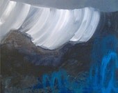 Original Paintings Large Abstract Mixed Media Acrylic Diptych Art by Aisyah Ang Size 48x60 with Cert