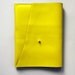 iPad case - Lemon yellow leather