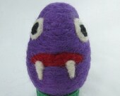 Felted Easter Egg - Monster Plush Eco-Friendly Toy