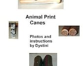 Tutorial Animal Print Canes Polymer clay ebook by Dystini