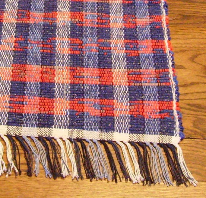 Rag Rug Patriotic Sparkle