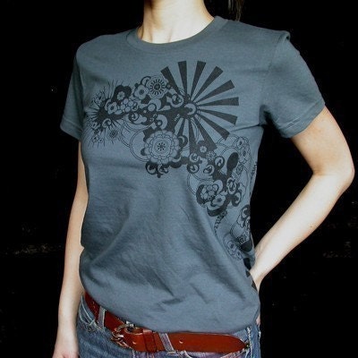 SALE wahoo5 Asphalt Womens Tshirt   only S