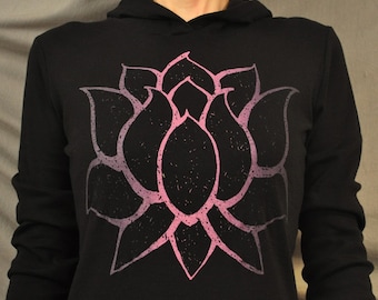 SALE Lotus Hoodie sizes  only S
