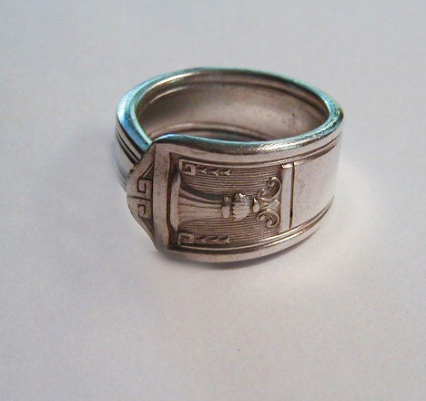 Spoon Jewelry Ring Recycled Silver Spoon Century Custom Size