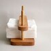 Rustic Wood Napkin Holder