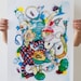 Collective Conscience - CMYK screen print