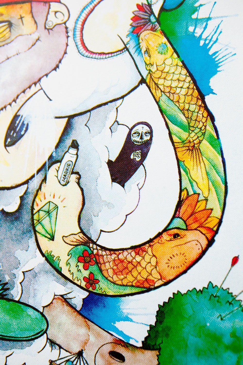 Collective Conscience - CMYK screen print