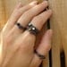 Pick 3 - Mother's Day Every Day - Tiny Stacking Rings - Sterling and fine silver - Your choice of birthstones or any stone