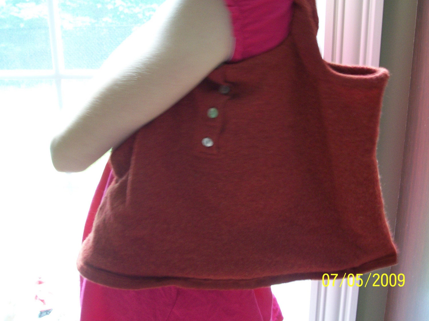 Brick and Mortar Recycled Wool Sweater Purse