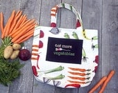Eat More Vegetables - Market Bag