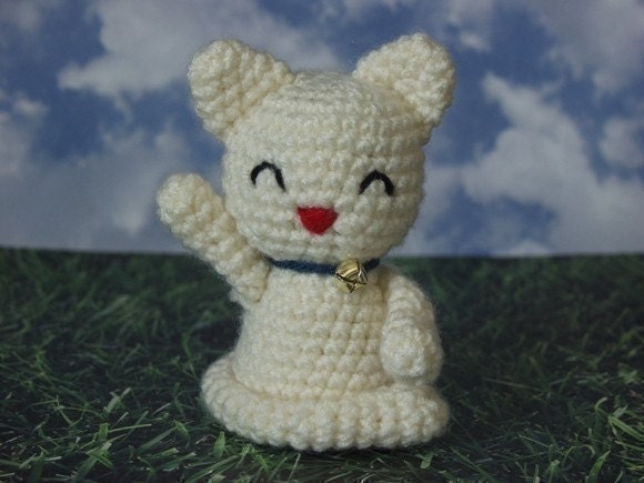 PDF CROCHET PATTERN - Happy Kitty