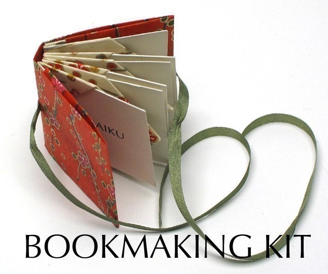 DIY Kit, Book Making Kit, Instructions for a blizzard book, Ready to Ship
