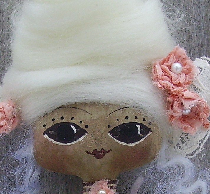 Marie Antoinette Doll Primitive Folk Art