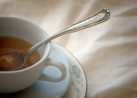 SPECIAL SALE - Afternoon Tea (Blue) -- 8x10 print