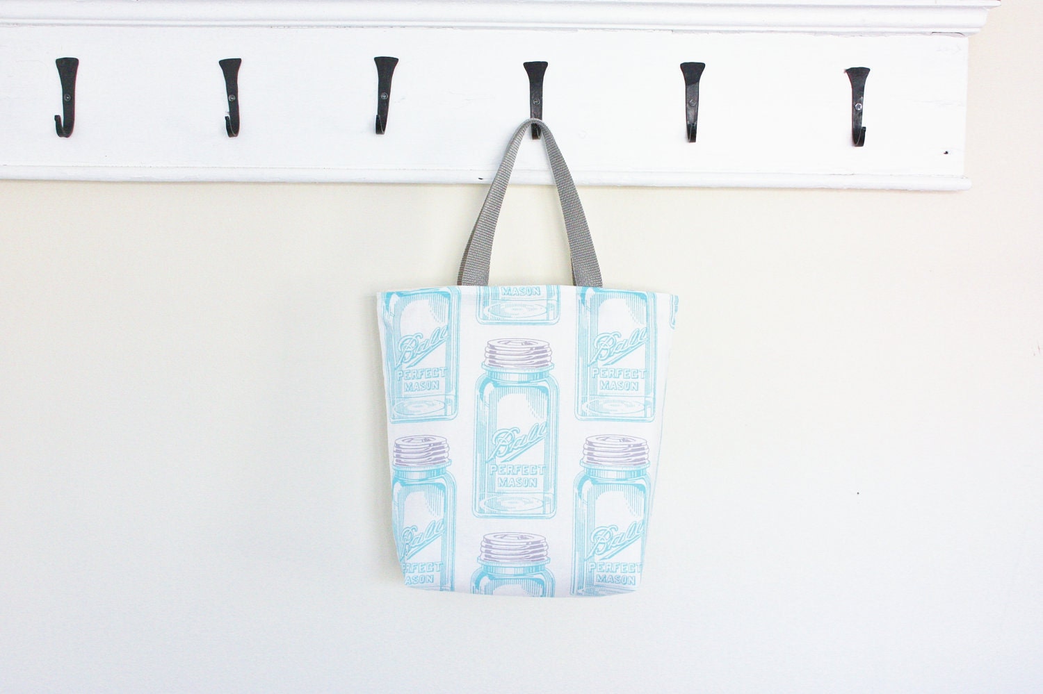 Mason Jar Tote Bag Purse