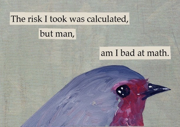 Risk - RECTANGLE MAGNET